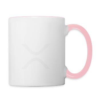 New Ripple White 2019 - Mug contrasté - blanc/rose - Droite
