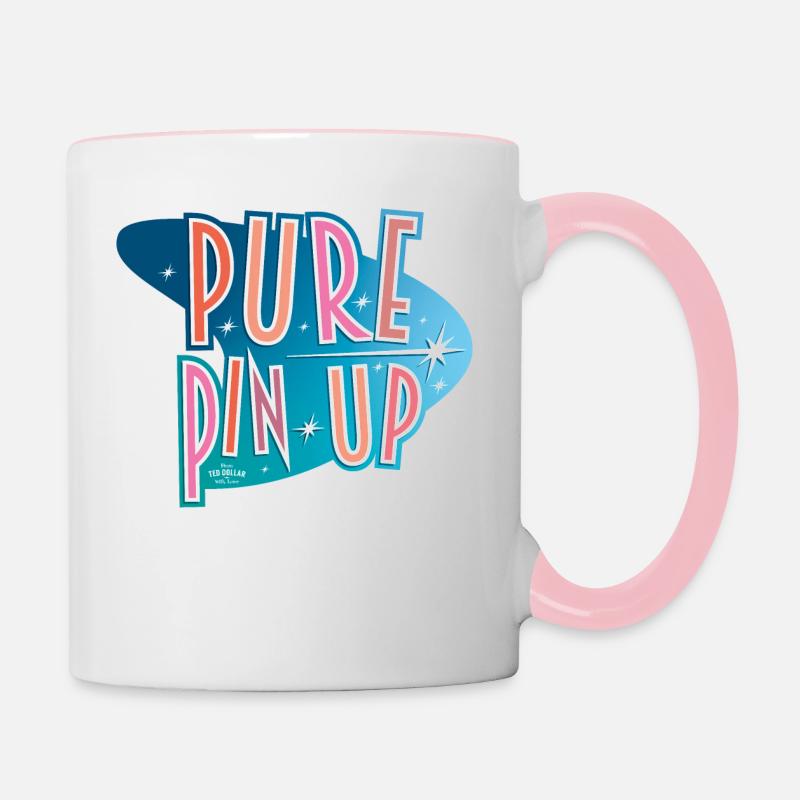 Blue Atomic PPU - Contrasting Mug - white/pink