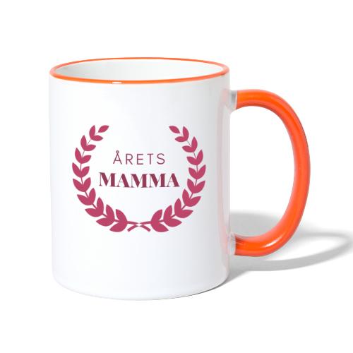 Årets mamma - Tofarget kopp