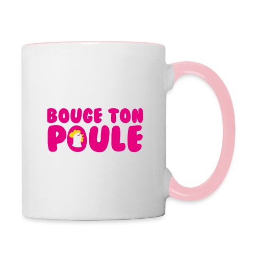 Bouge Ton Poule - Mug contrasté