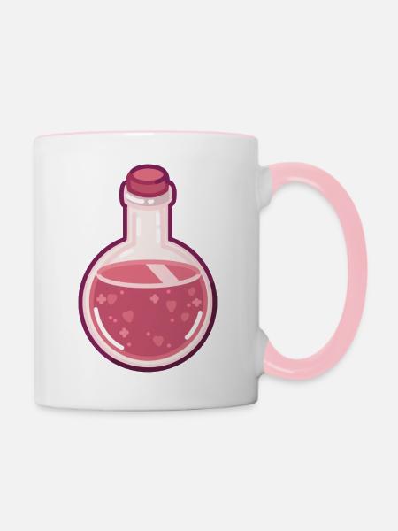 PINK POTION - Tasse zweifarbig - Weiß/Pink