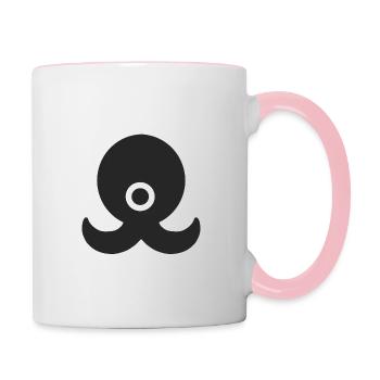 Void Creature - Mug contrasté - blanc/rose - Droite