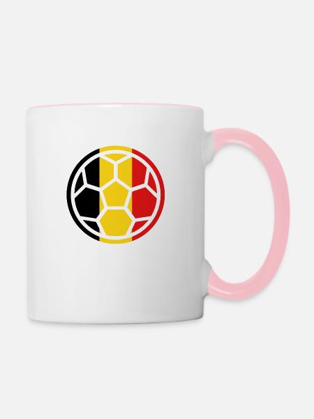 Ballsport - Tasse zweifarbig - Weiß/Pink