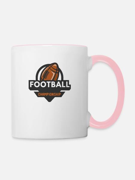 Ballsport - Tasse zweifarbig - Weiß/Pink