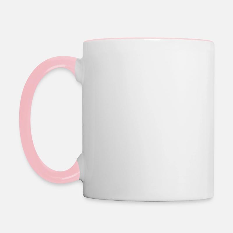 Oi Punk - Mug contrasté - blanc/rose