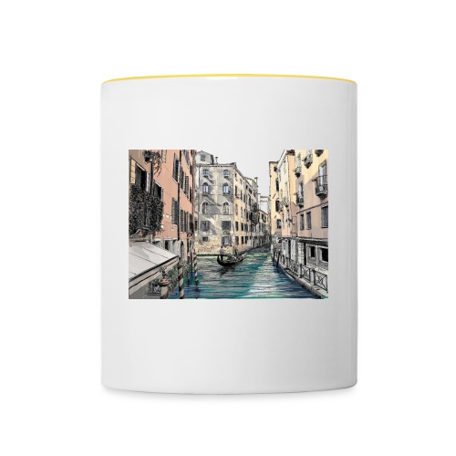 Venedig - Tasse zweifarbig