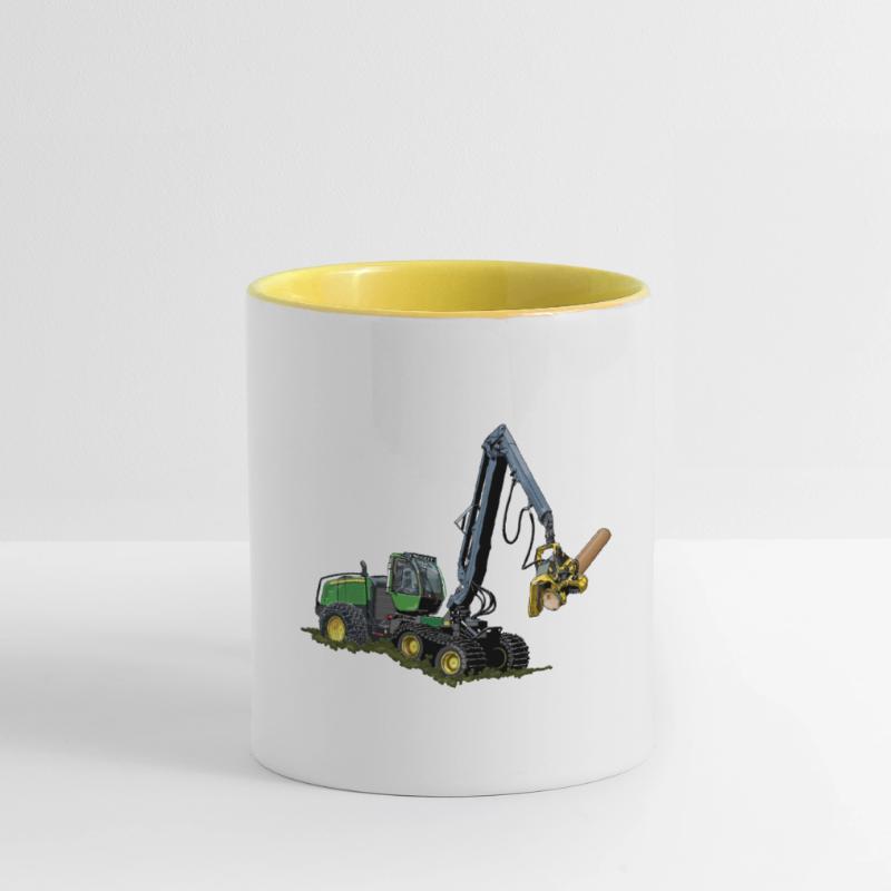 Moissonneuse-batteuse, Moissonneuse-batteuse Mug contrasté