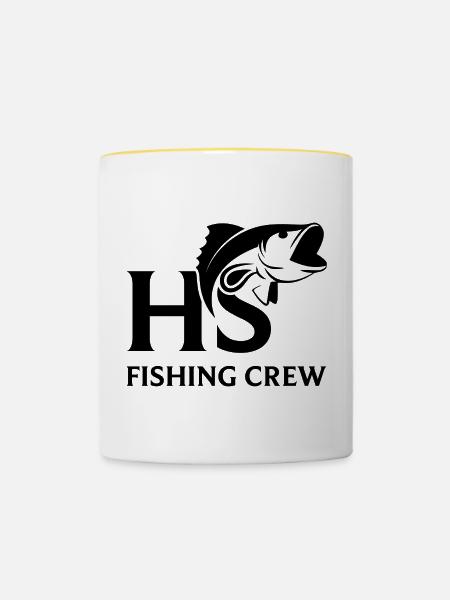 HS Fishing Crew - Tasse zweifarbig - Weiß/Gelb