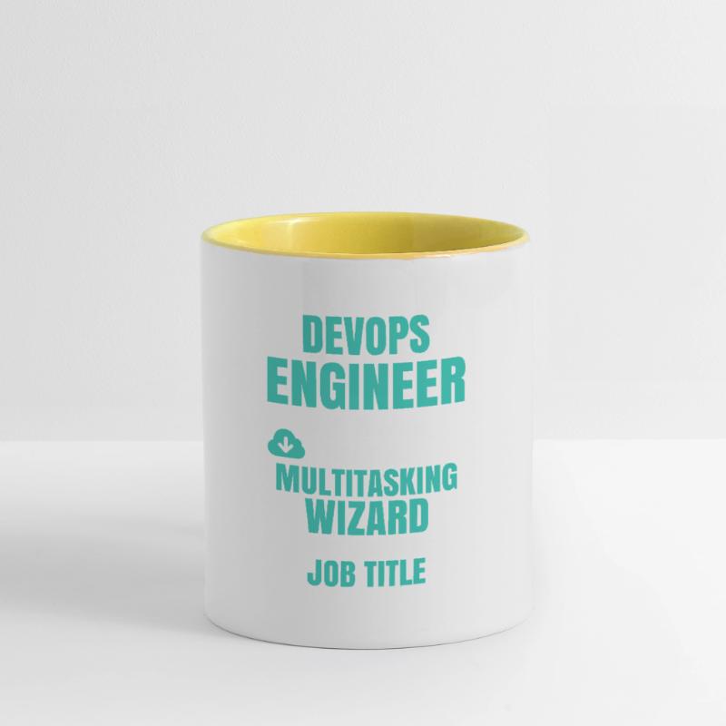 Assistant multitâche DevOps Engineer Mug contrasté