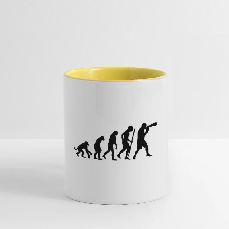 Evolution de la boxe Mug contrasté