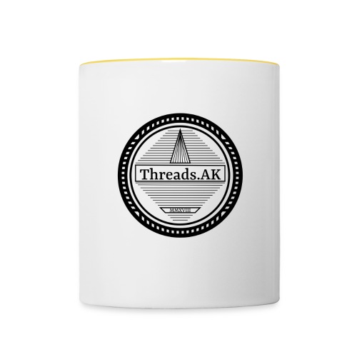 Circlular Threads.AK Logo - Contrasting Mug