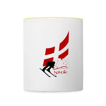 Savoie - Contrasting Mug - white/yellow - Front