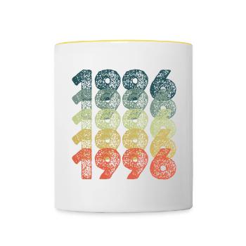 Witzig 1996 - Contrasting Mug - white/yellow - Front