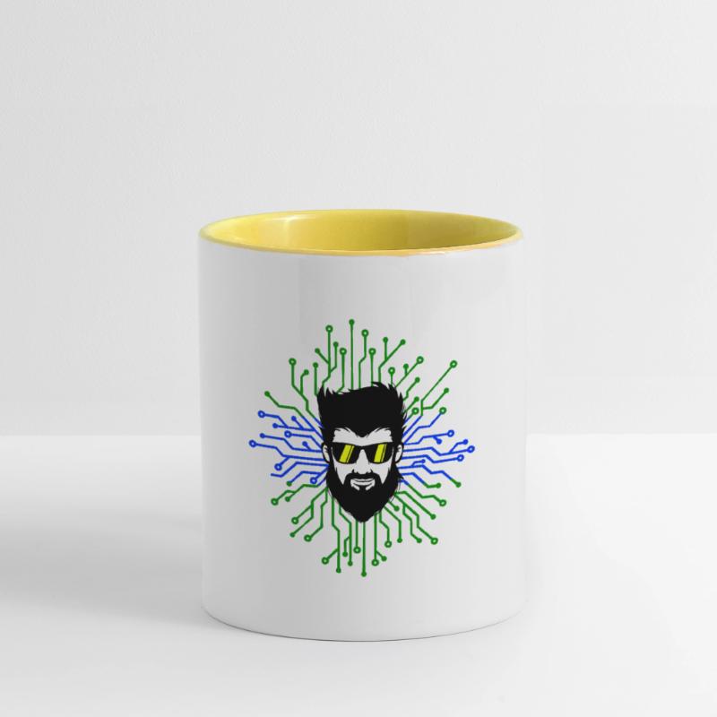 Nerd Developer Computer Code Informatik Debug Tasse zweifarbig