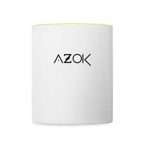 Azok-Esport logo svart - Contrasting Mug