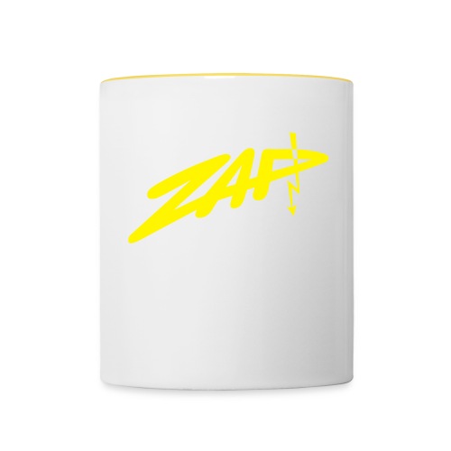 zap_logo_gelb - Tasse zweifarbig