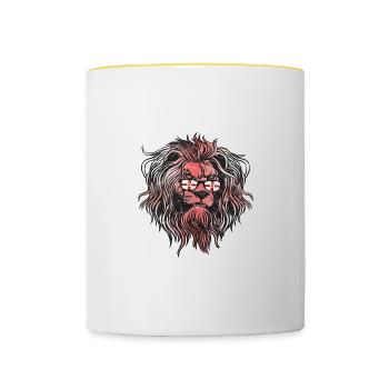 Northern Ireland - Contrasting Mug - white/yellow - Front