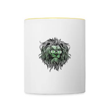 Padania - Contrasting Mug - white/yellow - Front