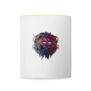 Slovakia - Contrasting Mug - white/yellow - Front