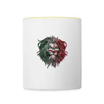 Somaliland - Mug contrasté - blanc/jaune - Devant