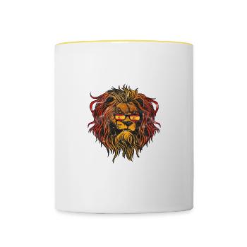 Spain - Contrasting Mug - white/yellow - Front