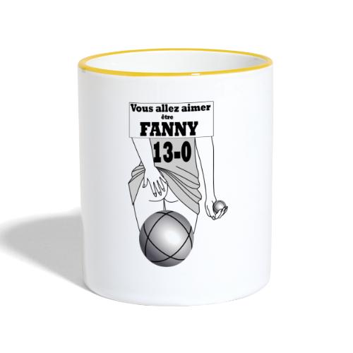 Fanny sera une récompense FS - Mug contrasté