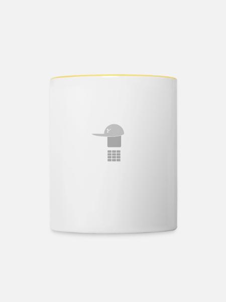Handycap Handicap - Tasse zweifarbig - Weiß/Gelb