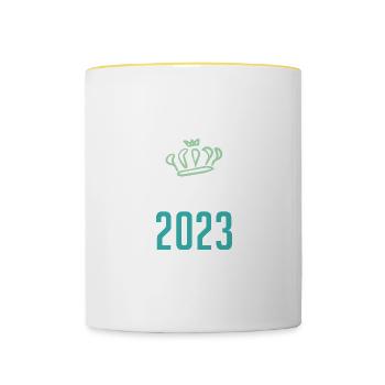 Greece 2023 Krone - Contrasting Mug - white/yellow - Front