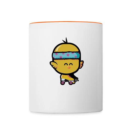 Roller Disco Poussin - Mug contrasté