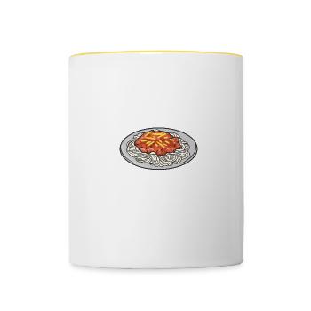 This Is How I Roll - Tasse zweifarbig - Weiß/Gelb - Vorne