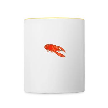 Well It Ain't Gonna Suck Itself - Tasse zweifarbig - Weiß/Gelb - Vorne