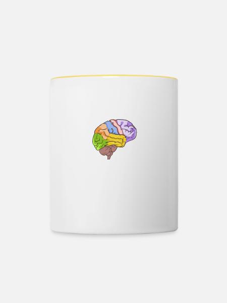 You Good Bruh - Tasse zweifarbig - Weiß/Gelb