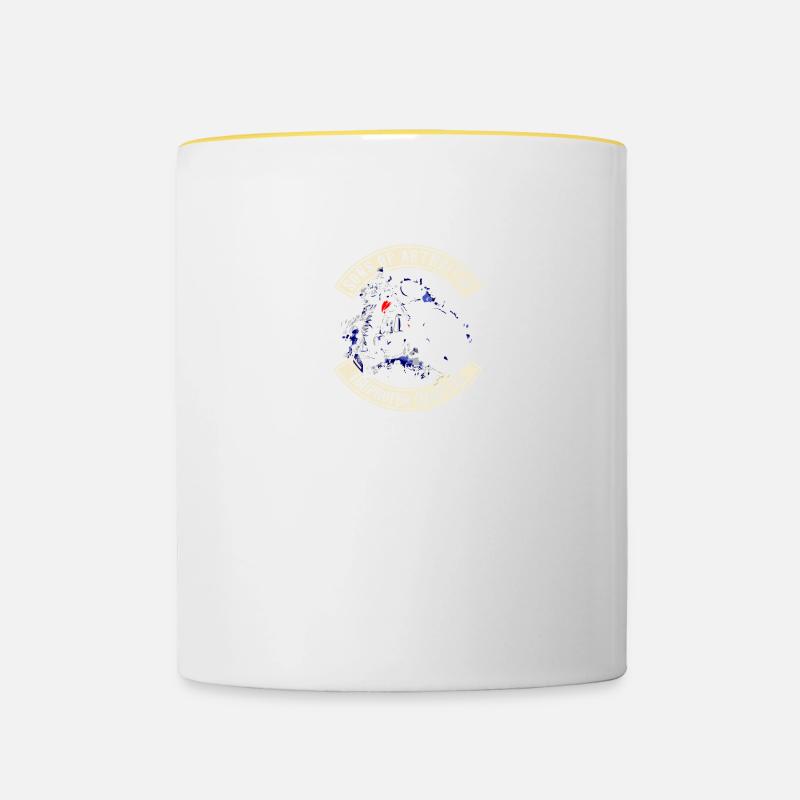 Sons of Arthritis Ibuprofen Chapter Biker - Contrasting Mug - white/yellow