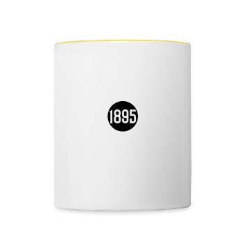 Dusseldorf - Contrasting Mug - white/yellow - Front