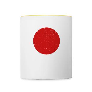 Japan - Contrasting Mug - white/yellow - Front