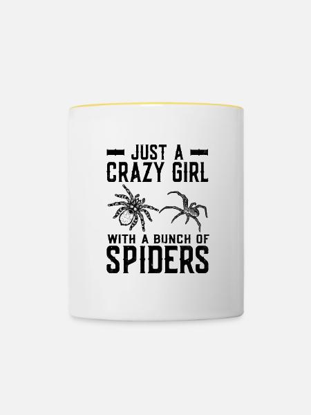 Tarantula - Tasse zweifarbig - Weiß/Gelb