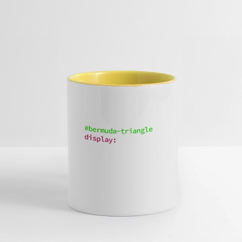 Web und CSS Programmierer Developer Coding Code Tasse zweifarbig