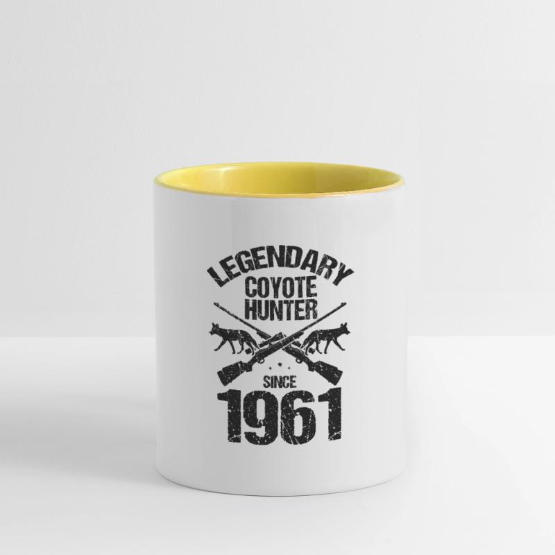 Conception de coyote pour les réacteurs de coyote Mug contrasté