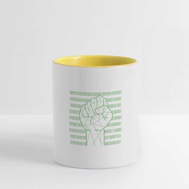 Je Code Donc Je Suis Programmeur Programmation Tasse zweifarbig