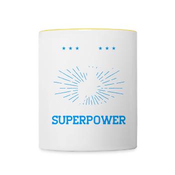 Parkour Cadeau Freerunning Parkour Runner - Mug contrasté - blanc/jaune - Devant