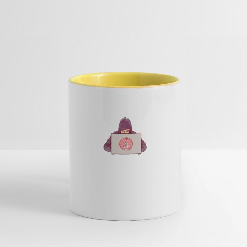 Hacker Programmer Developer Computer Science Contrasting Mug