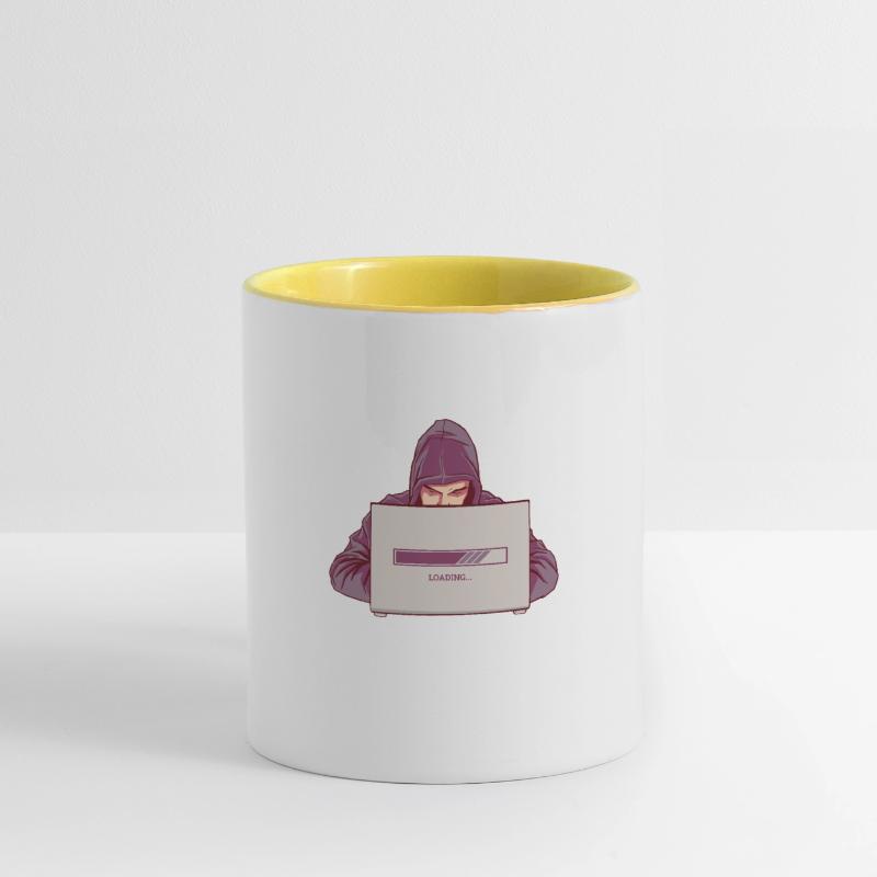 Hacker Programmer Developer Computer Science Contrasting Mug