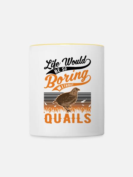Gänse Geschenk Gänseliebhaber Gänsezüchter - Tasse zweifarbig - Weiß/Gelb