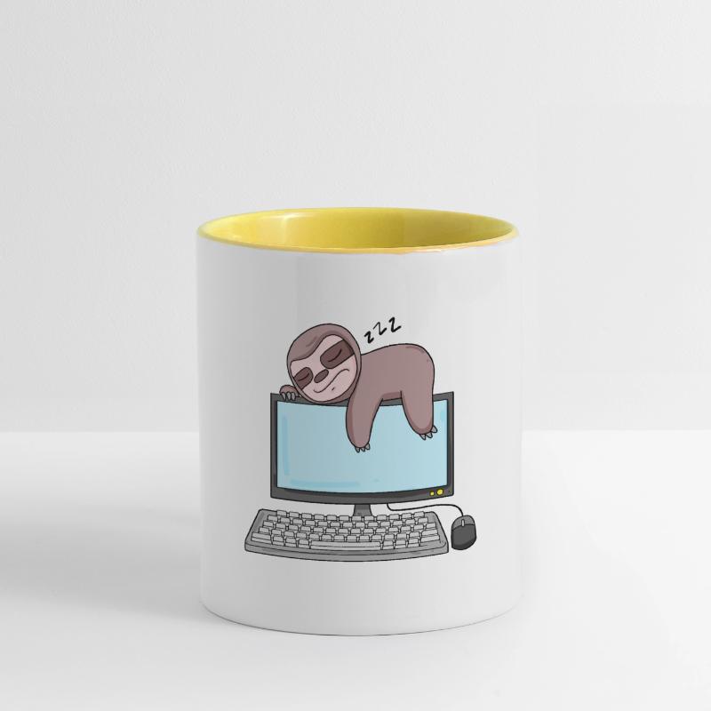 Computer Nerd Programmer Gift Contrasting Mug