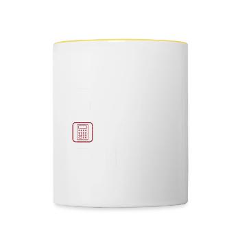 Buchhalter Geschenk Buchhaltung Steuer Cpa - Tasse zweifarbig - Weiß/Gelb - Vorne