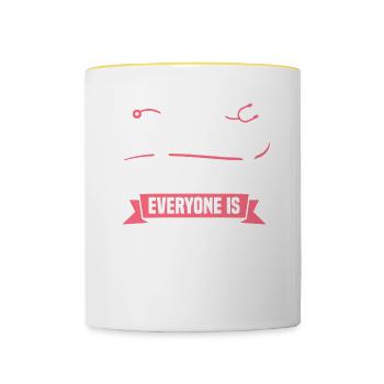 I'm That Legendary Gynecologist Everyone Is - Contrasting Mug - white/yellow - Front