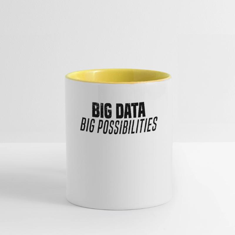 Internet Des Objets IOT Programmeur Admin IT Mug contrasté