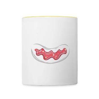 Biologiste Cadeau Biologie - Mug contrasté - blanc/jaune - Devant
