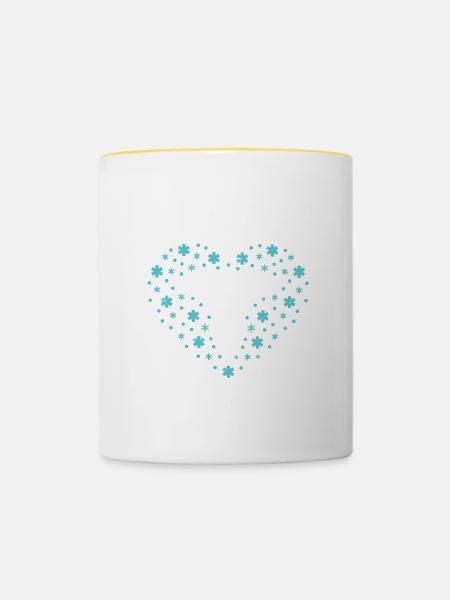 Apotheker Geschenk Apotheke - Tasse zweifarbig - Weiß/Gelb