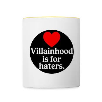 Antagonist Evil Rogue - Contrasting Mug - white/yellow - Front